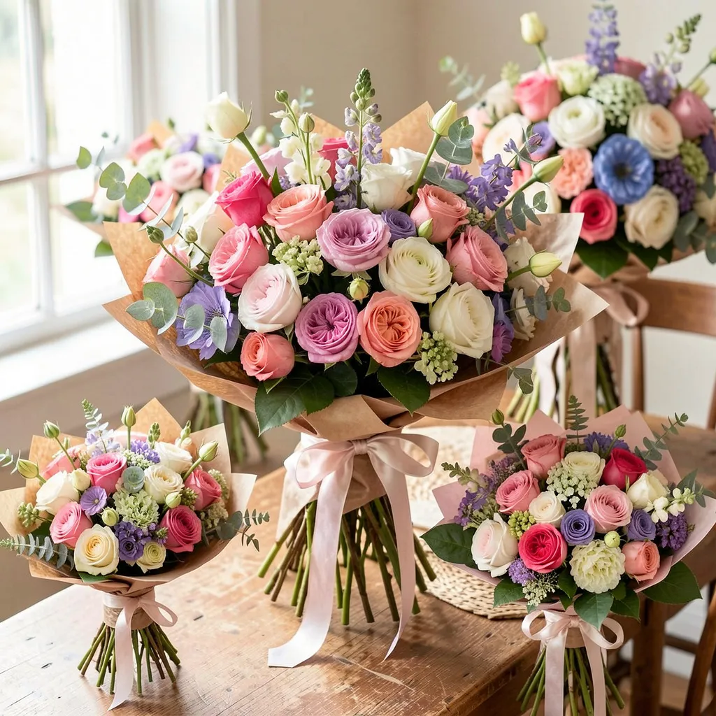Custom bouquet designs